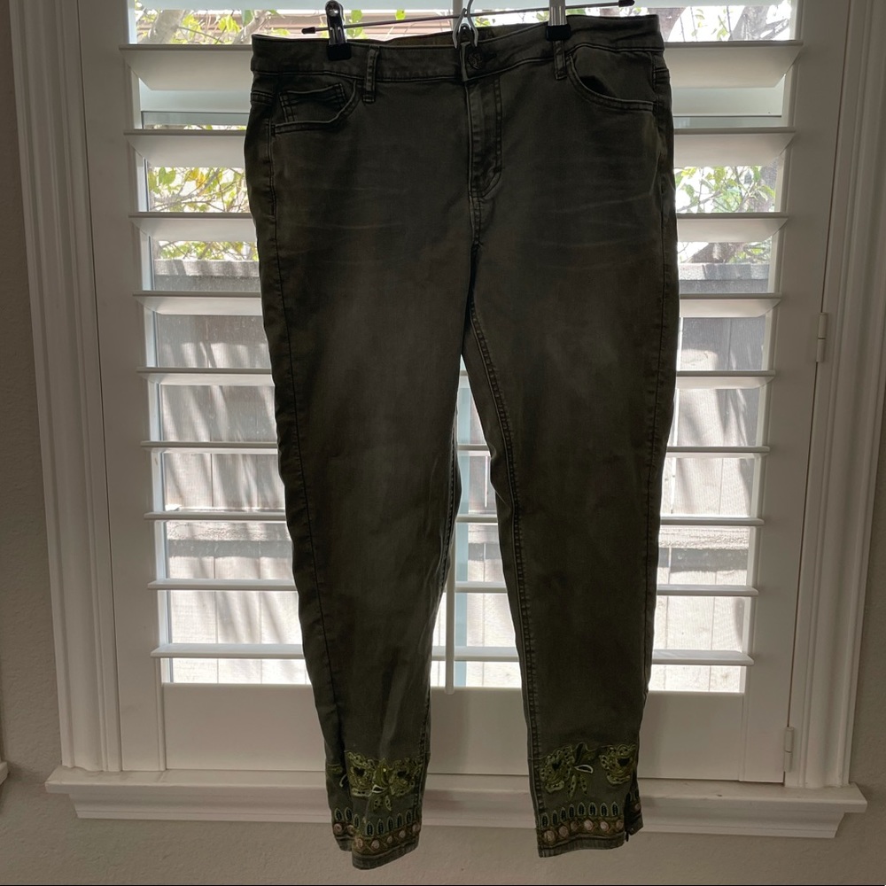 Desigual Gray Denim Jeans size size 46 eur (12-13)